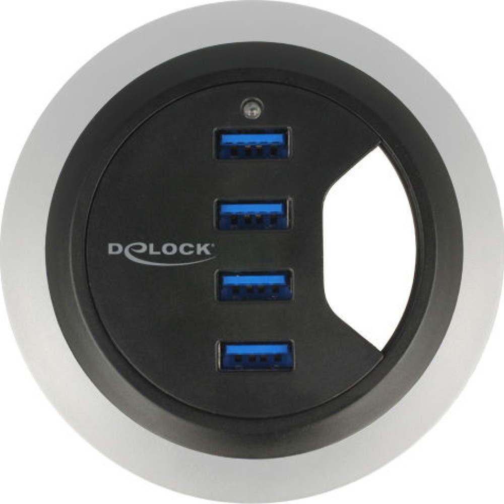 DeLock USB 3.0 Hub 4 Θυρών με σύνδεση USB-A