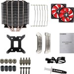 Xilence M504D Ψύκτρα Επεξεργαστή για Socket AM4/115x/AM3/AM3+ Κόκκινη