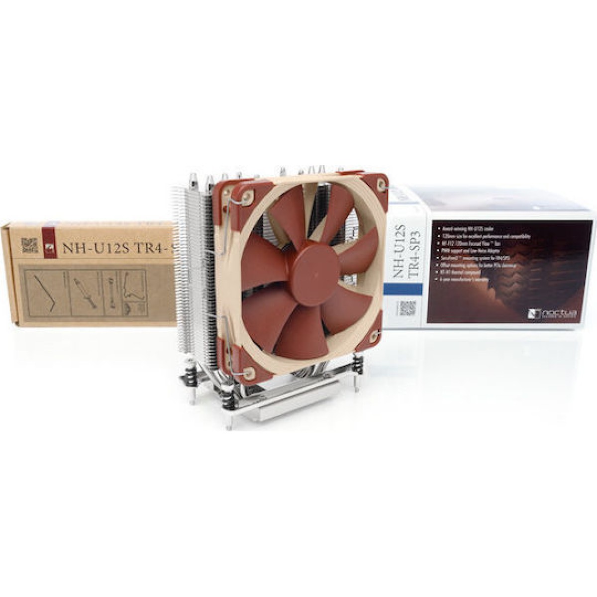 Noctua NH-U12S TR4-SP3 Ψύκτρα Επεξεργαστή για Socket TR4/SP3 Καφέ