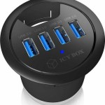 Icy Box USB 3.0 Hub 4 Θυρών με σύνδεση USB-A