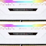 DIMM 16 GB DDR4-3000 (2x 8 GB) Dual-Kit (weiß, CMW16GX4M2C3000C15W, Vengeance RGB PRO, INTEL XMP)