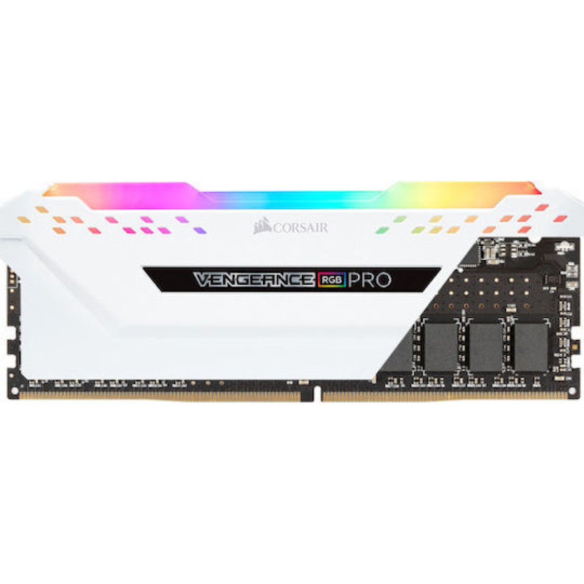 DIMM 16 GB DDR4-3000 (2x 8 GB) Dual-Kit (weiß, CMW16GX4M2C3000C15W, Vengeance RGB PRO, INTEL XMP)