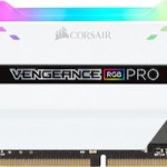 DIMM 16 GB DDR4-3000 (2x 8 GB) Dual-Kit (weiß, CMW16GX4M2C3000C15W, Vengeance RGB PRO, INTEL XMP)