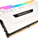 DIMM 16 GB DDR4-3000 (2x 8 GB) Dual-Kit (weiß, CMW16GX4M2C3000C15W, Vengeance RGB PRO, INTEL XMP)