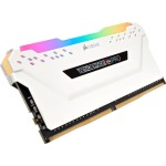 DIMM 16 GB DDR4-3000 (2x 8 GB) Dual-Kit (weiß, CMW16GX4M2C3000C15W, Vengeance RGB PRO, INTEL XMP)