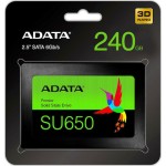 Ultimate SU650 240 GB (schwarz, SATA 6 Gb/s, 2,5")