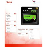 Ultimate SU650 240 GB (schwarz, SATA 6 Gb/s, 2,5")