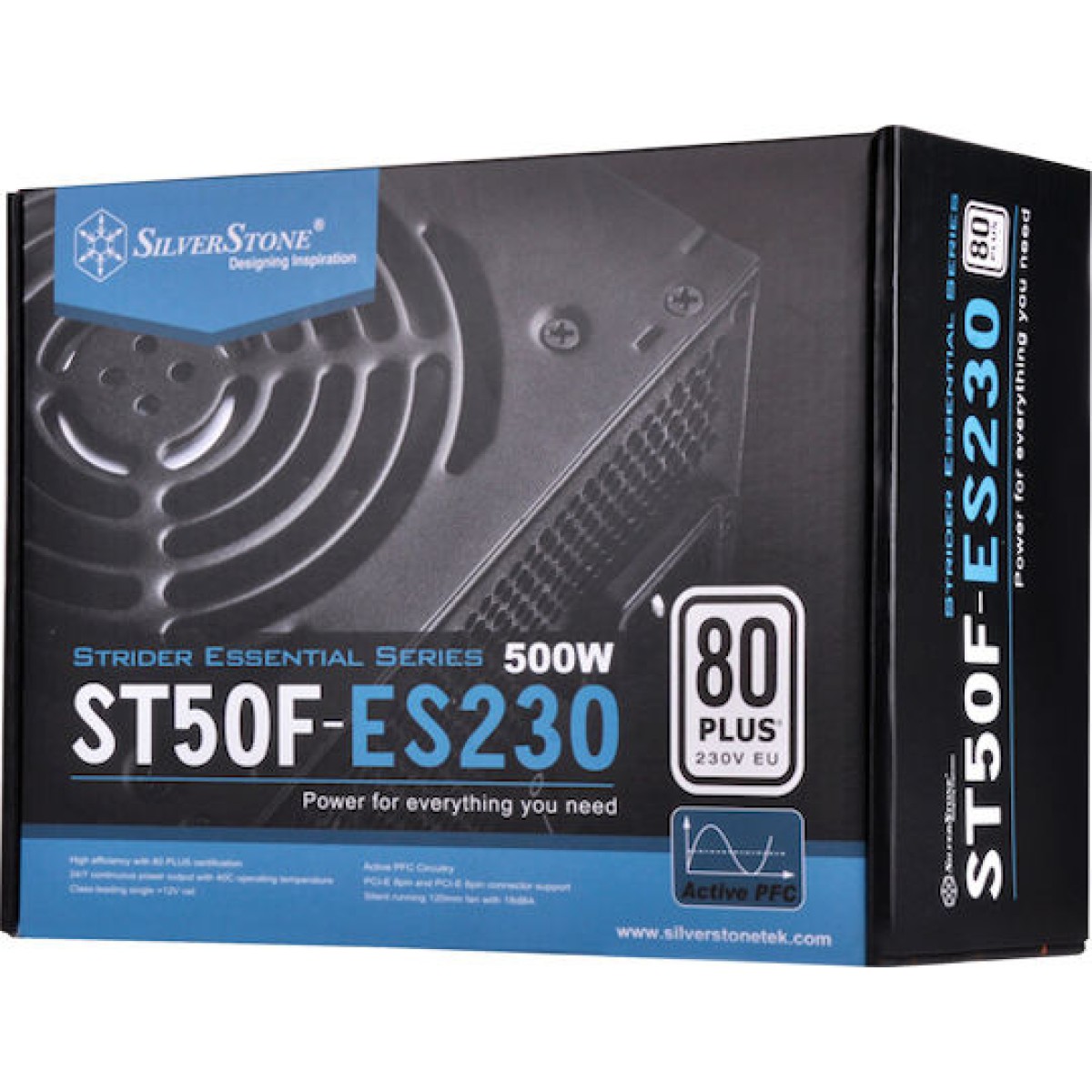 SST-ST50F-ES230 v2.0 500W (schwarz, 500 Watt)