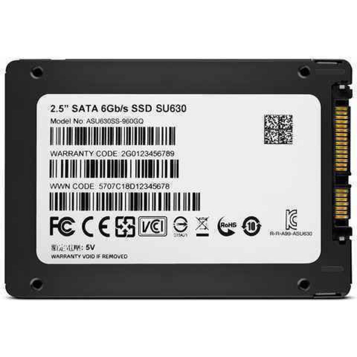 SU630 960 GB (schwarz, SATA 6 Gb/s, 2,5")