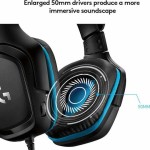 G432 Gaming Headset (schwarz/blau)