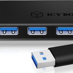 IB-AC6104 USB 3.0 Hub (schwarz)
