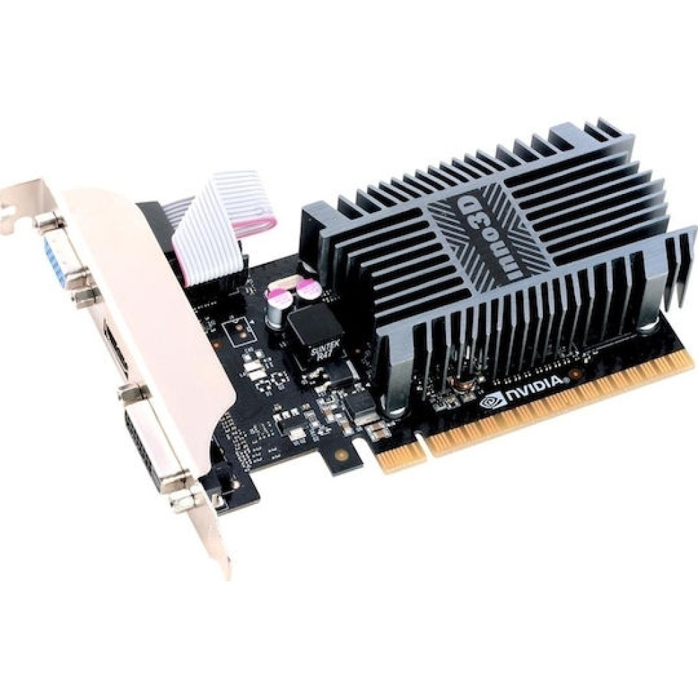Inno 3D GeForce GT 710 2GB GDDR3 LP Κάρτα Γραφικών
