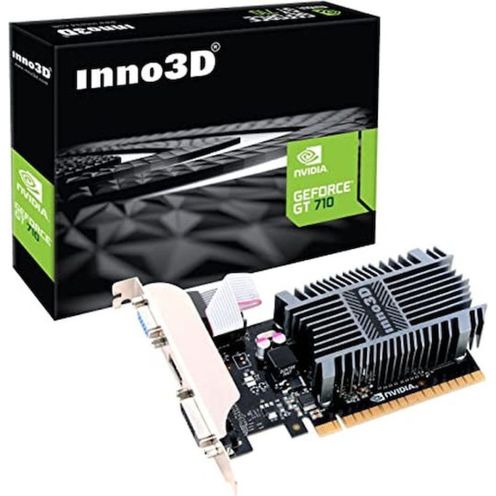 Inno 3D GeForce GT 710 2GB GDDR3 LP Κάρτα Γραφικών