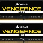 SO-DIMM 16 GB DDR4-2666 (2x 8 GB) Dual-Kit (schwarz, CMSX16GX4M2A2666C18, Vengeance)
