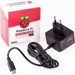 Offizielle Black Raspberry Pi 5.1V/3A PSU (schwarz)