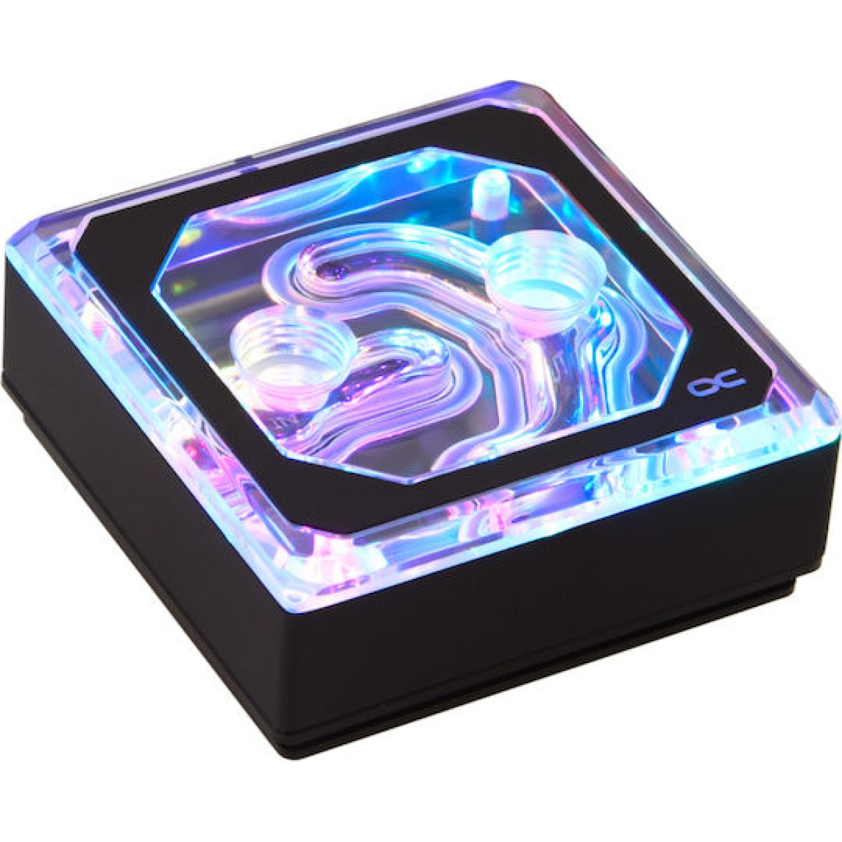 Eisblock XPX Aurora Edge Acryl Black (transparent/schwarz)