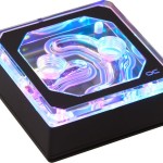 Eisblock XPX Aurora Edge Acryl Black (transparent/schwarz)