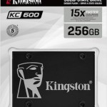 KC600 256 GB (schwarz, SATA 6 Gb/s, 2,5")