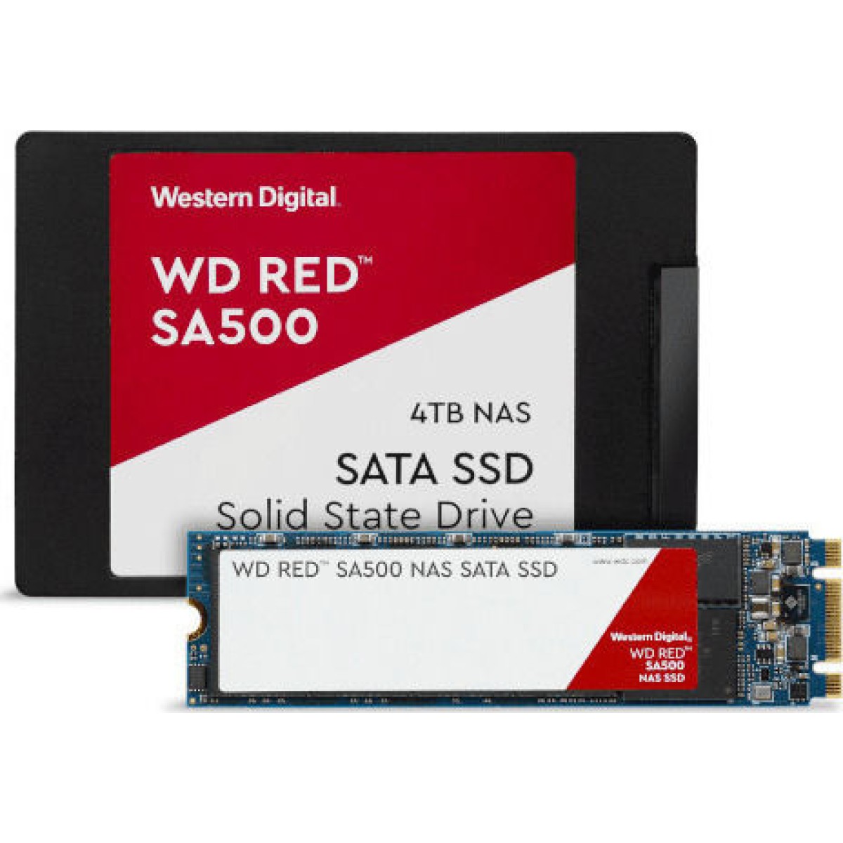 Red SA500 NAS 2 TB (SATA 6 Gb/s, M.2 2280)