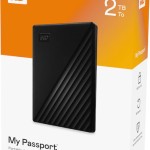 My Passport 2 TB, Externe Festplatte (schwarz, Micro-USB-B 3.2 Gen 1)