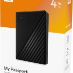 My Passport 4 TB, Externe Festplatte (schwarz, Micro-USB-B 3.2 Gen 1)