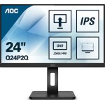 Q24P2Q (60 cm (24 Zoll), schwarz, FullHD, IPS, 75 Hz)