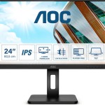 Q24P2Q (60 cm (24 Zoll), schwarz, FullHD, IPS, 75 Hz)