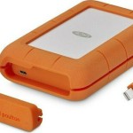 Rugged Secure 2 TB, Externe Festplatte (weiß/orange, USB-C 3.2 Gen 1 (5 Gbit/s))