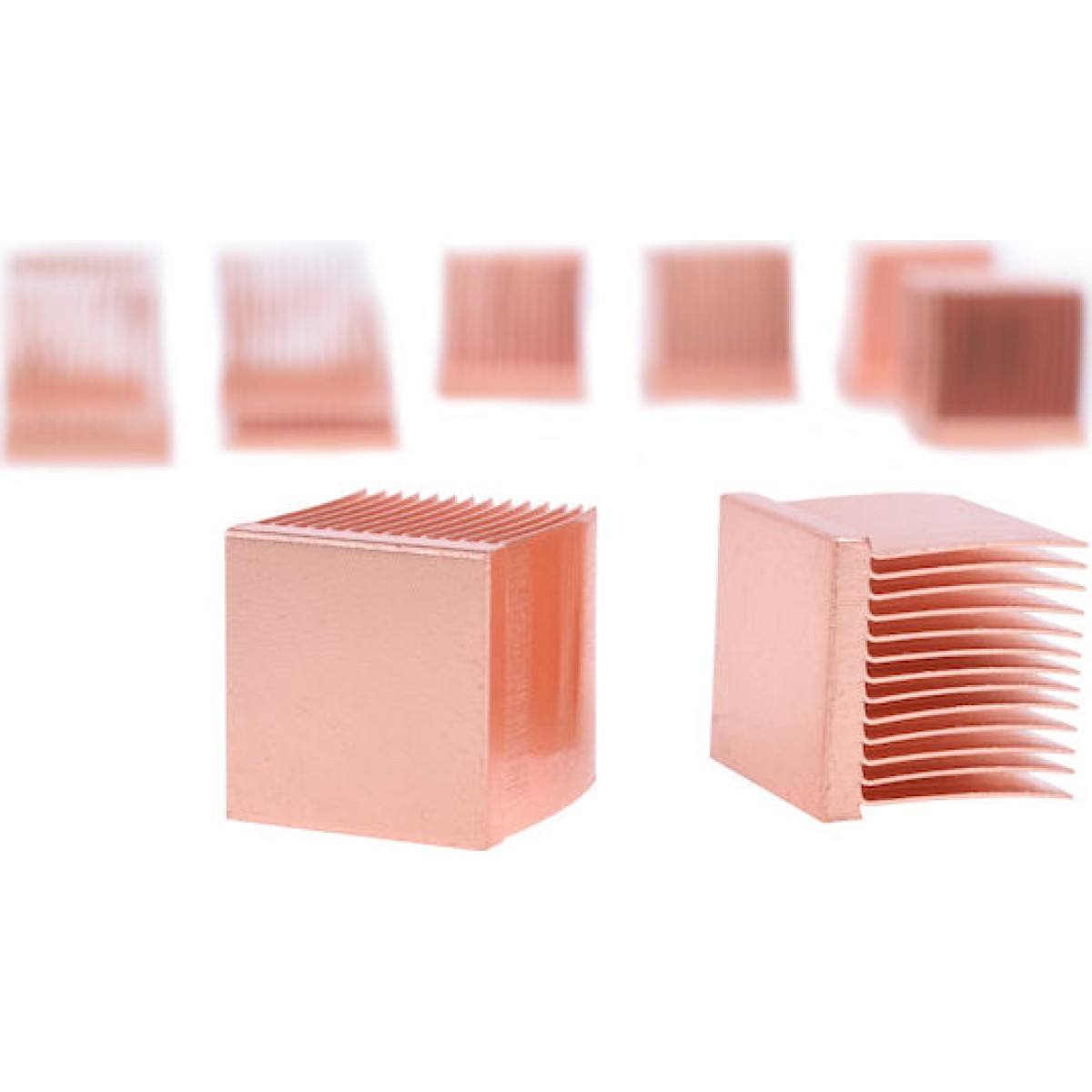 GPU RAM Copper Heatsinks 14x14mm (kupfer, 10 Stück)