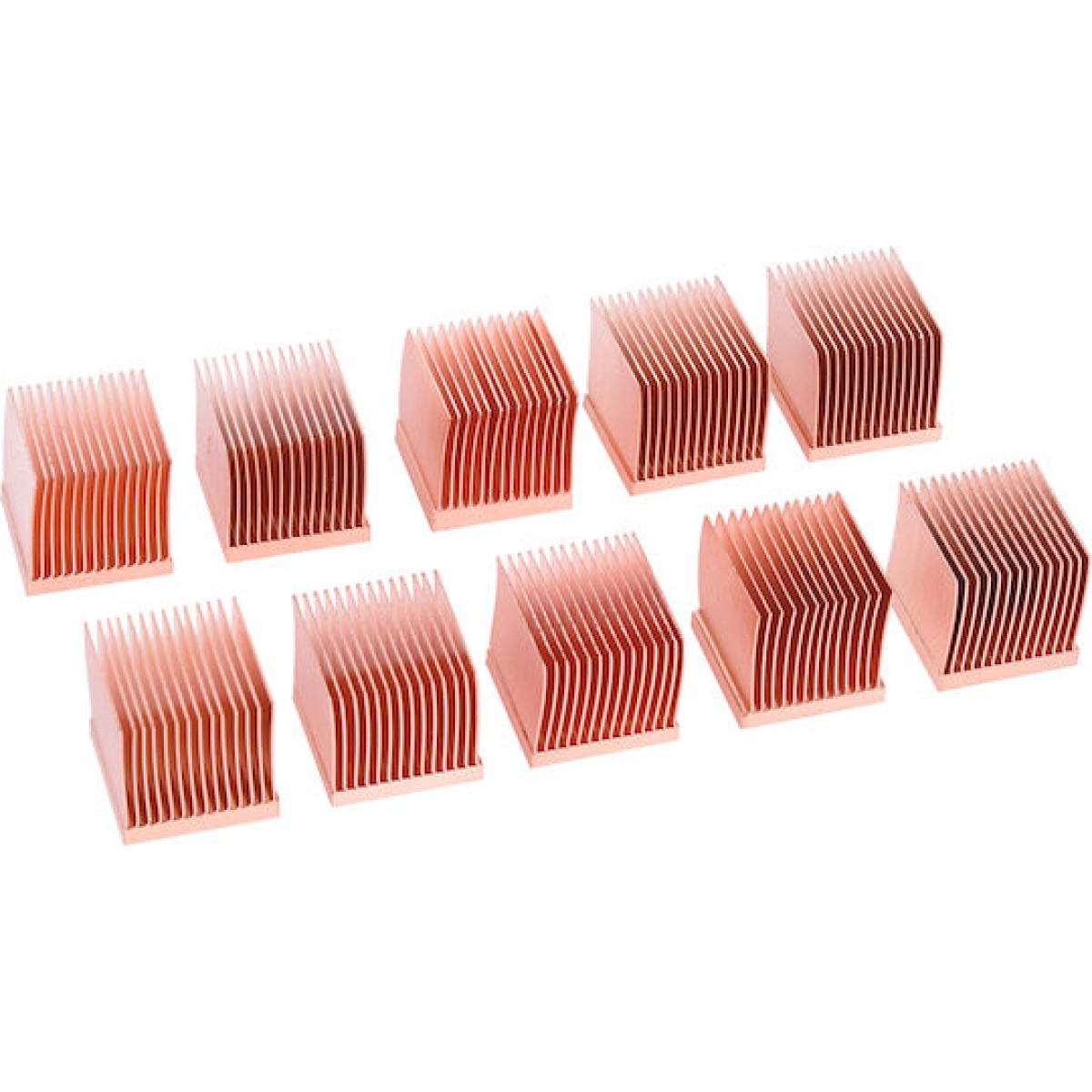 GPU RAM Copper Heatsinks 14x14mm (kupfer, 10 Stück)