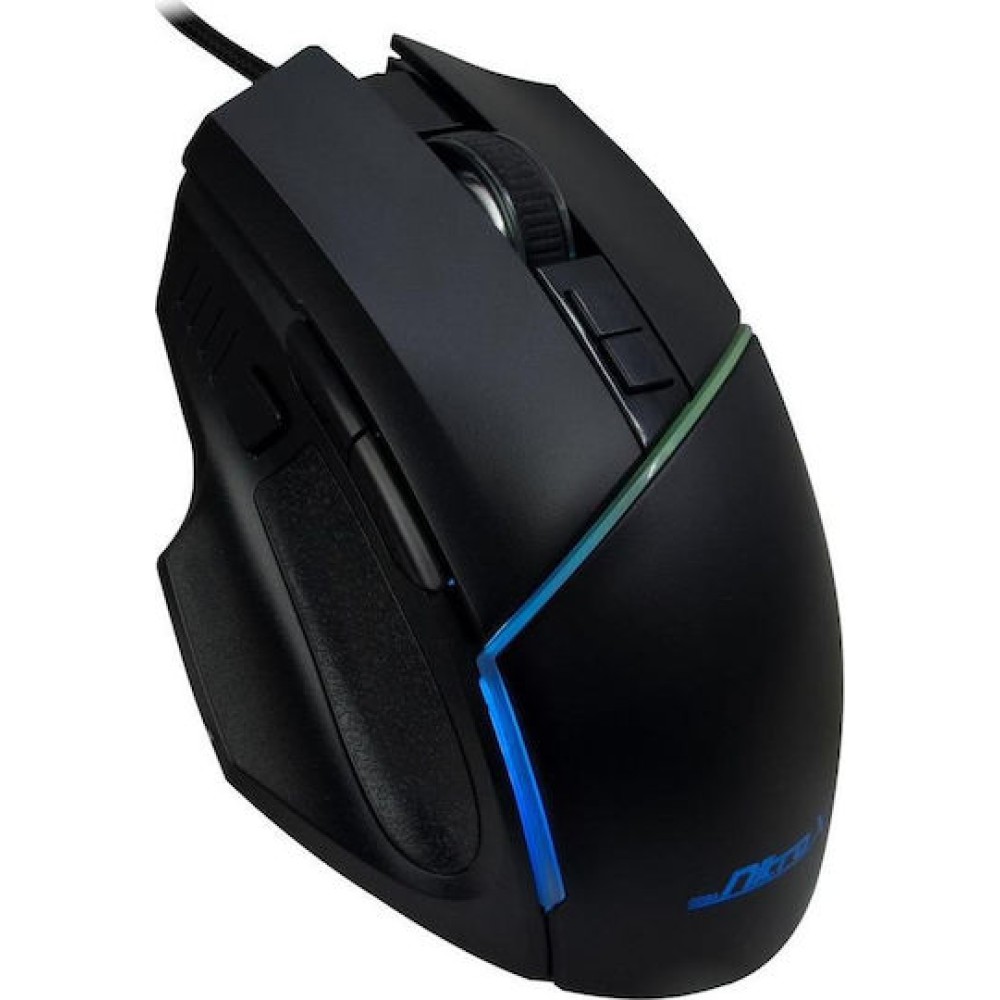 Inter-Tech Nitrox GT-100 RGB Gaming Ποντίκι 6400 DPI Μαύρο