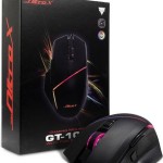 Inter-Tech Nitrox GT-100 RGB Gaming Ποντίκι 6400 DPI Μαύρο