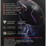 Inter-Tech Nitrox GT-100 RGB Gaming Ποντίκι 6400 DPI Μαύρο