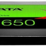 Ultimate SU650 256 GB (schwarz, SATA 6 Gb/s, 2,5")