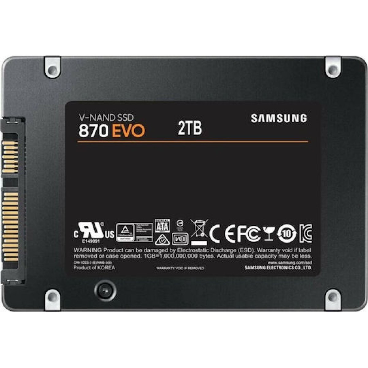 Samsung 870 Evo SSD 2TB 2.5\'\' SATA III