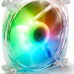 Sharkoon SHARK Disc Case Fan 120mm με RGB Φωτισμό και Σύνδεση 3-Pin Λευκό