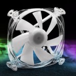 Sharkoon SHARK Disc Case Fan 120mm με RGB Φωτισμό και Σύνδεση 3-Pin Λευκό