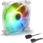 Sharkoon SHARK Disc Case Fan 120mm με RGB Φωτισμό και Σύνδεση 3-Pin Λευκό