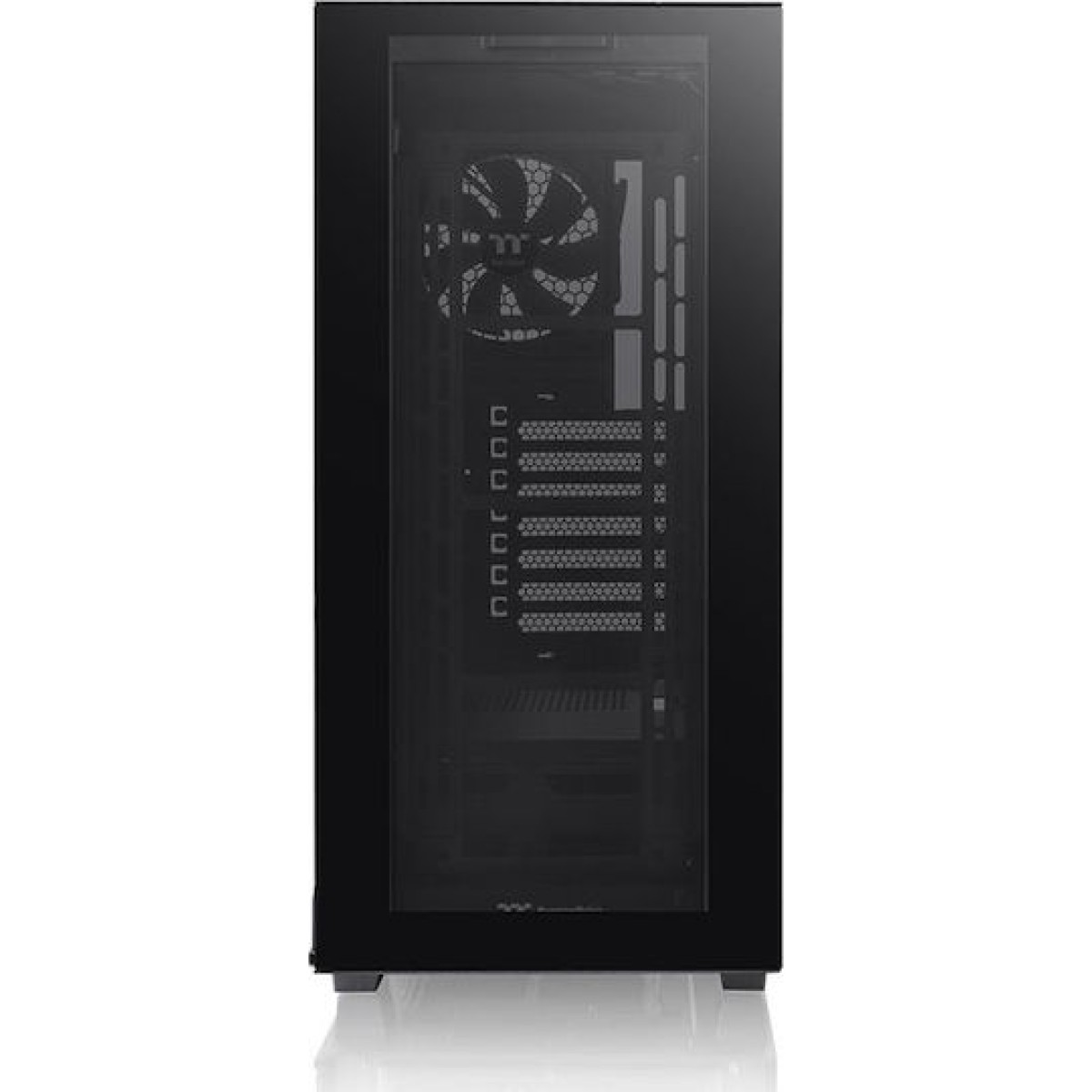 Thermaltake Divider 300 TG Gaming Midi Tower Κουτί Υπολογιστή με Πλαϊνό Παράθυρο Μαύρο