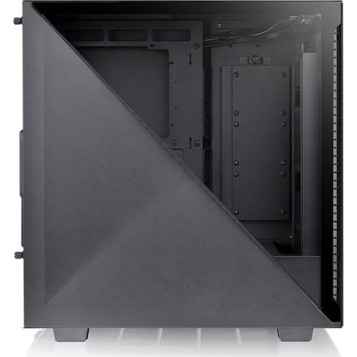 Thermaltake Divider 300 TG Gaming Midi Tower Κουτί Υπολογιστή με Πλαϊνό Παράθυρο Μαύρο