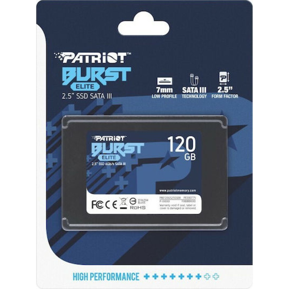 Patriot Burst Elite SSD 120GB 2.5\'\' SATA III