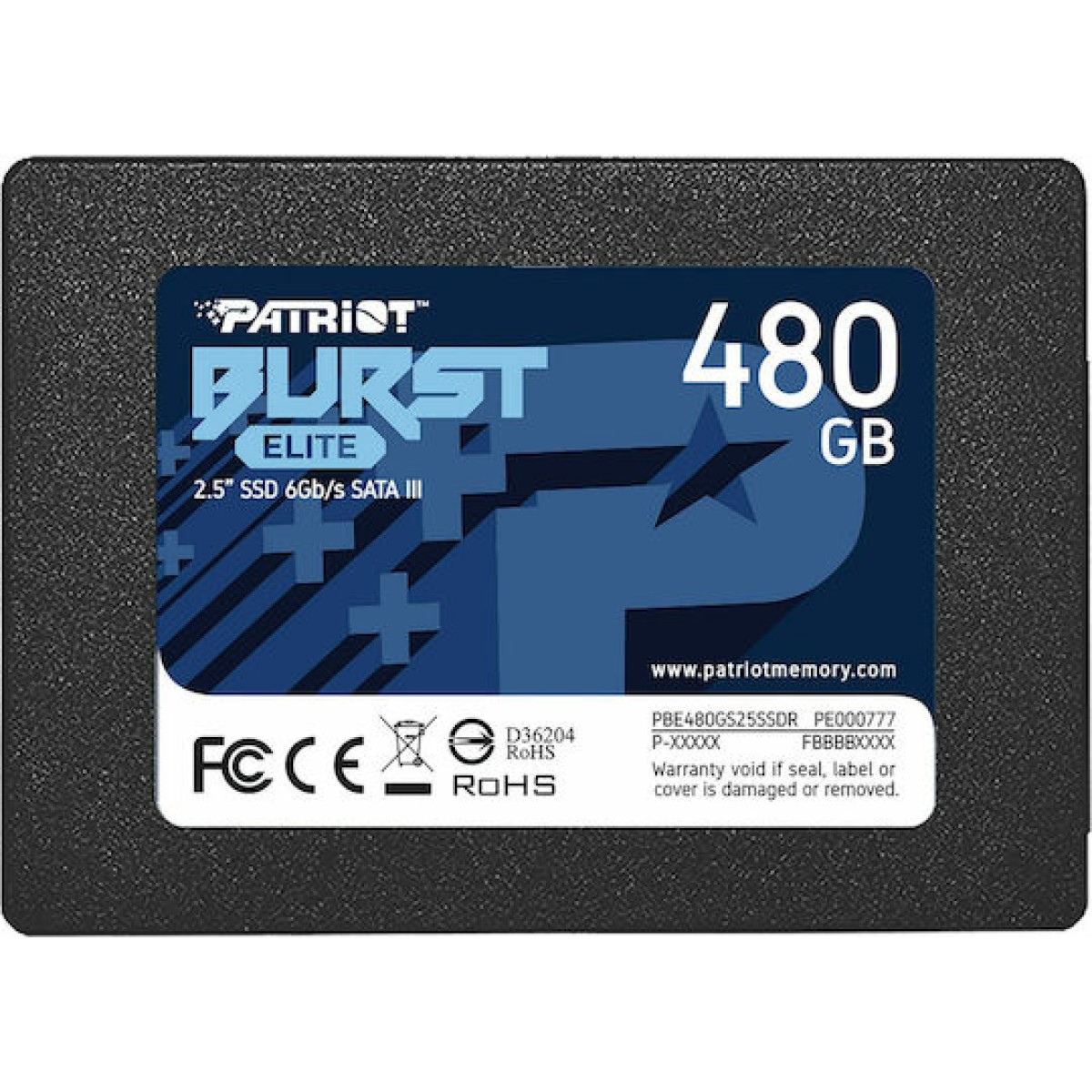 Patriot Burst Elite SSD 480GB 2.5\'\' SATA III