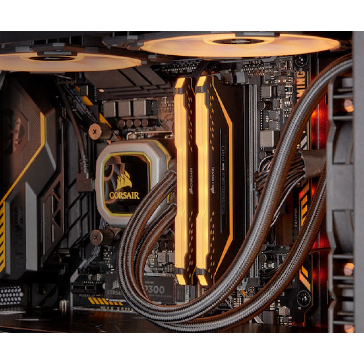 Corsair Vengeance RGB Pro DDR4 32GB RAM με 2x16GB Modules και Ταχύτητα 3200 για Desktop