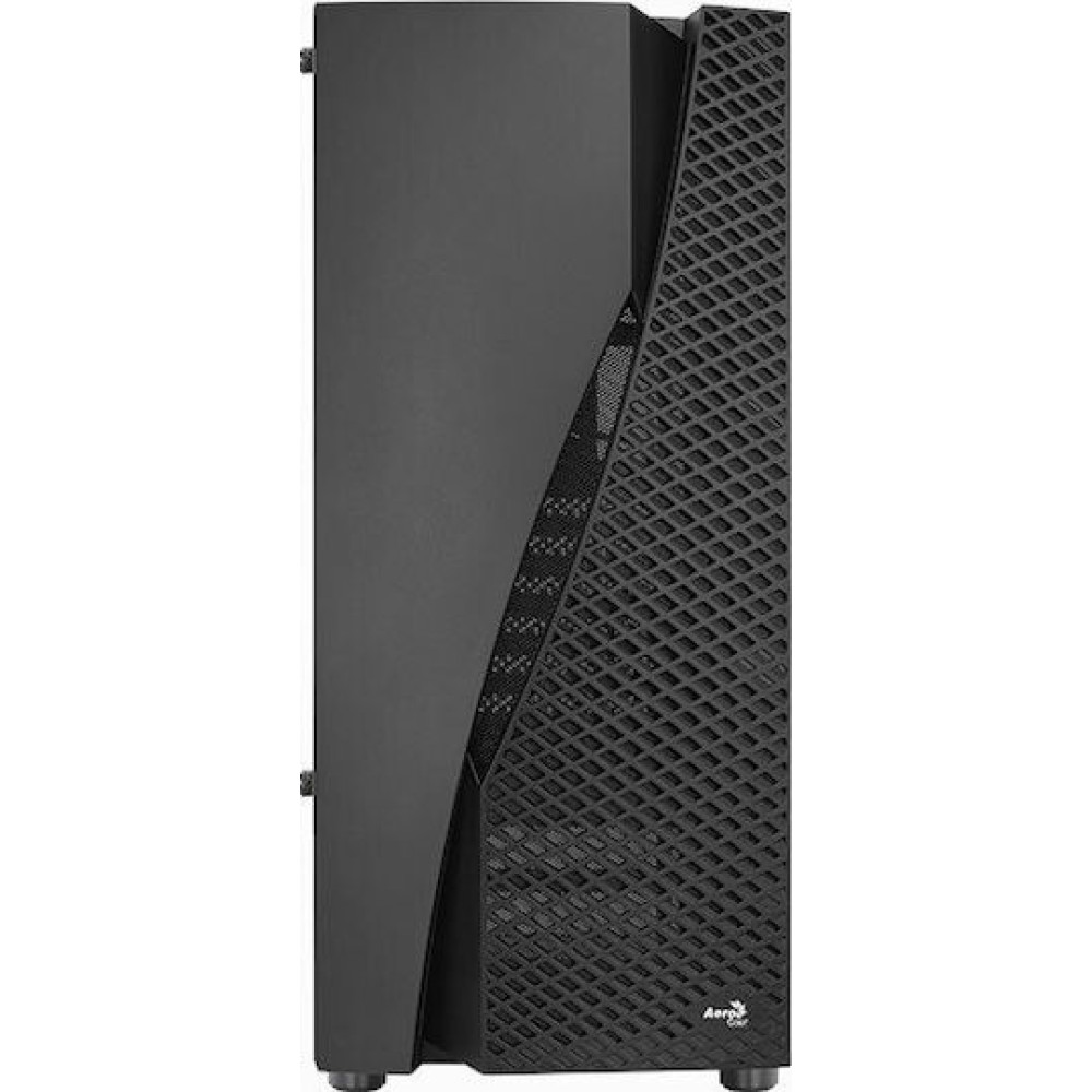 Aerocool Wave v1 Micro Tower Κουτί Υπολογιστή με Πλαϊνό Παράθυρο Μαύρο