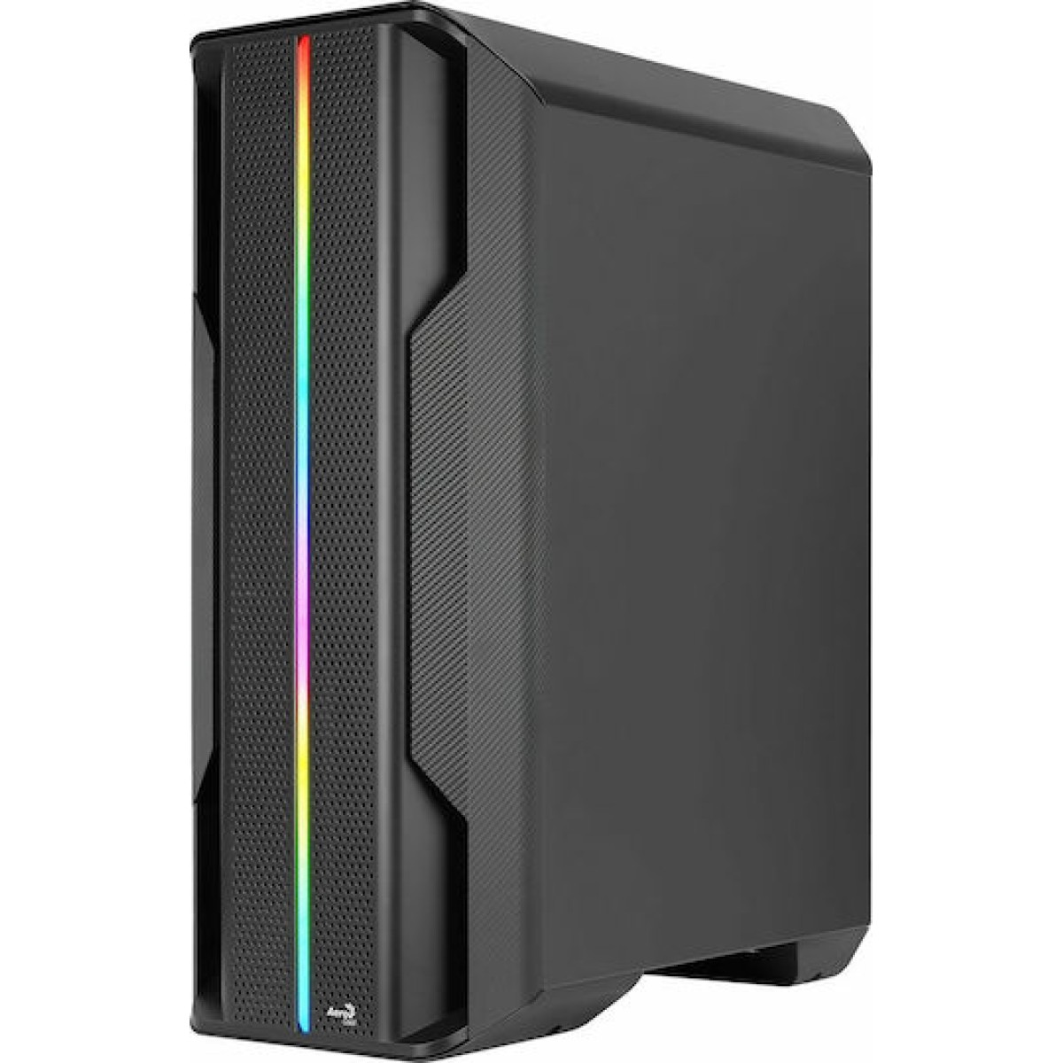 Aerocool Splinter Duo Gaming Midi Tower Κουτί Υπολογιστή με Πλαϊνό Παράθυρο και RGB Φωτισμό Μαύρο