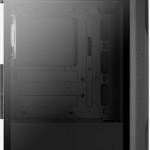 Aerocool Splinter Duo Gaming Midi Tower Κουτί Υπολογιστή με Πλαϊνό Παράθυρο και RGB Φωτισμό Μαύρο
