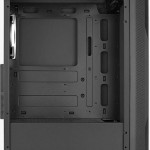 Aerocool Splinter Duo Gaming Midi Tower Κουτί Υπολογιστή με Πλαϊνό Παράθυρο και RGB Φωτισμό Μαύρο
