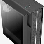 Aerocool Splinter Duo Gaming Midi Tower Κουτί Υπολογιστή με Πλαϊνό Παράθυρο και RGB Φωτισμό Μαύρο