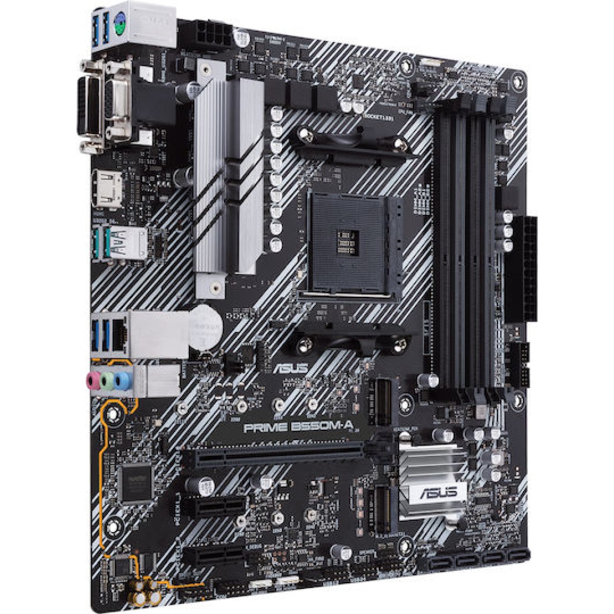 Asus Prime B550M-A/CSM Motherboard Micro ATX με AMD AM4 Socket 90MB14I0-M0EAYC