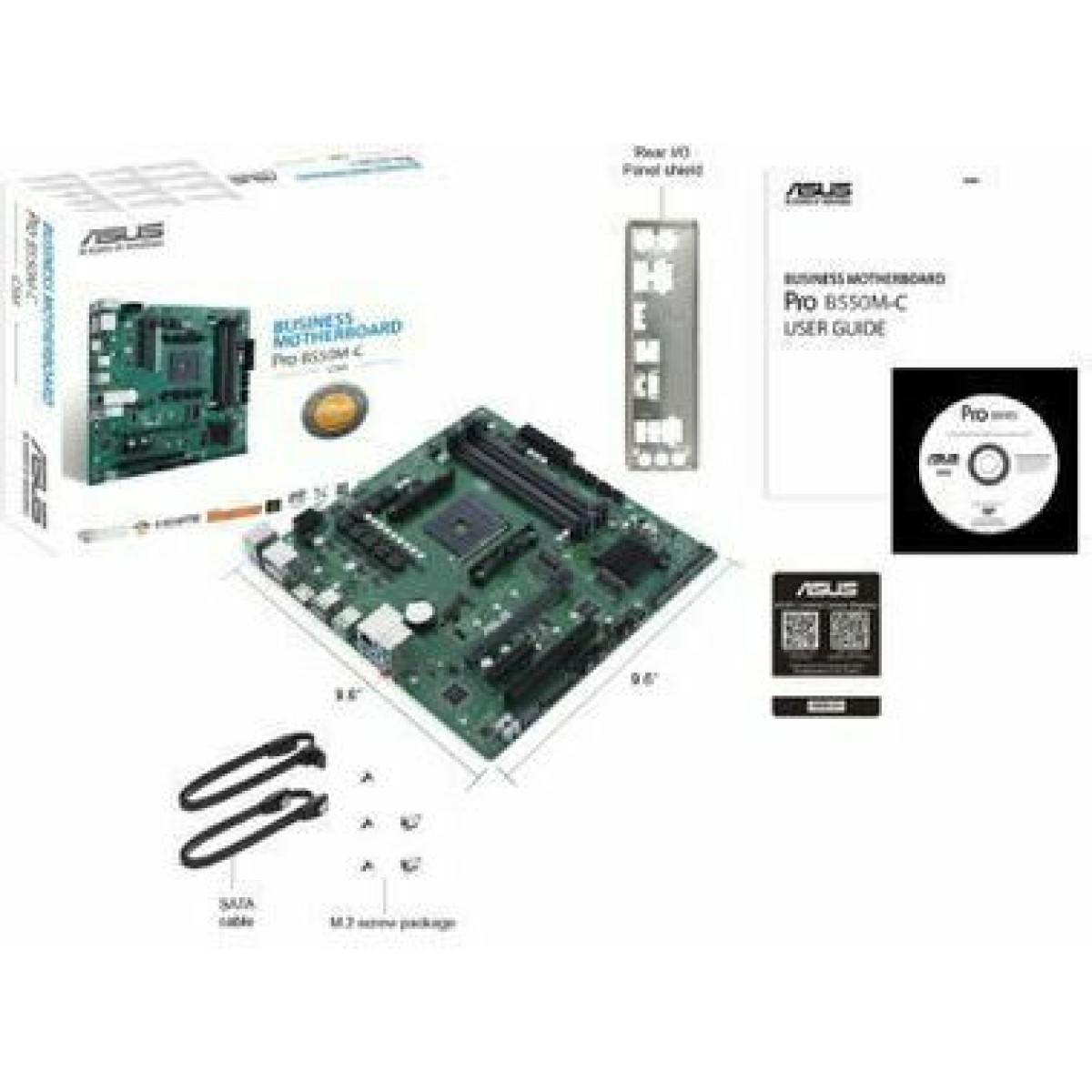 PRO B550M-C/CSM (grün/schwarz)